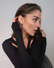 Elina Earrings gold