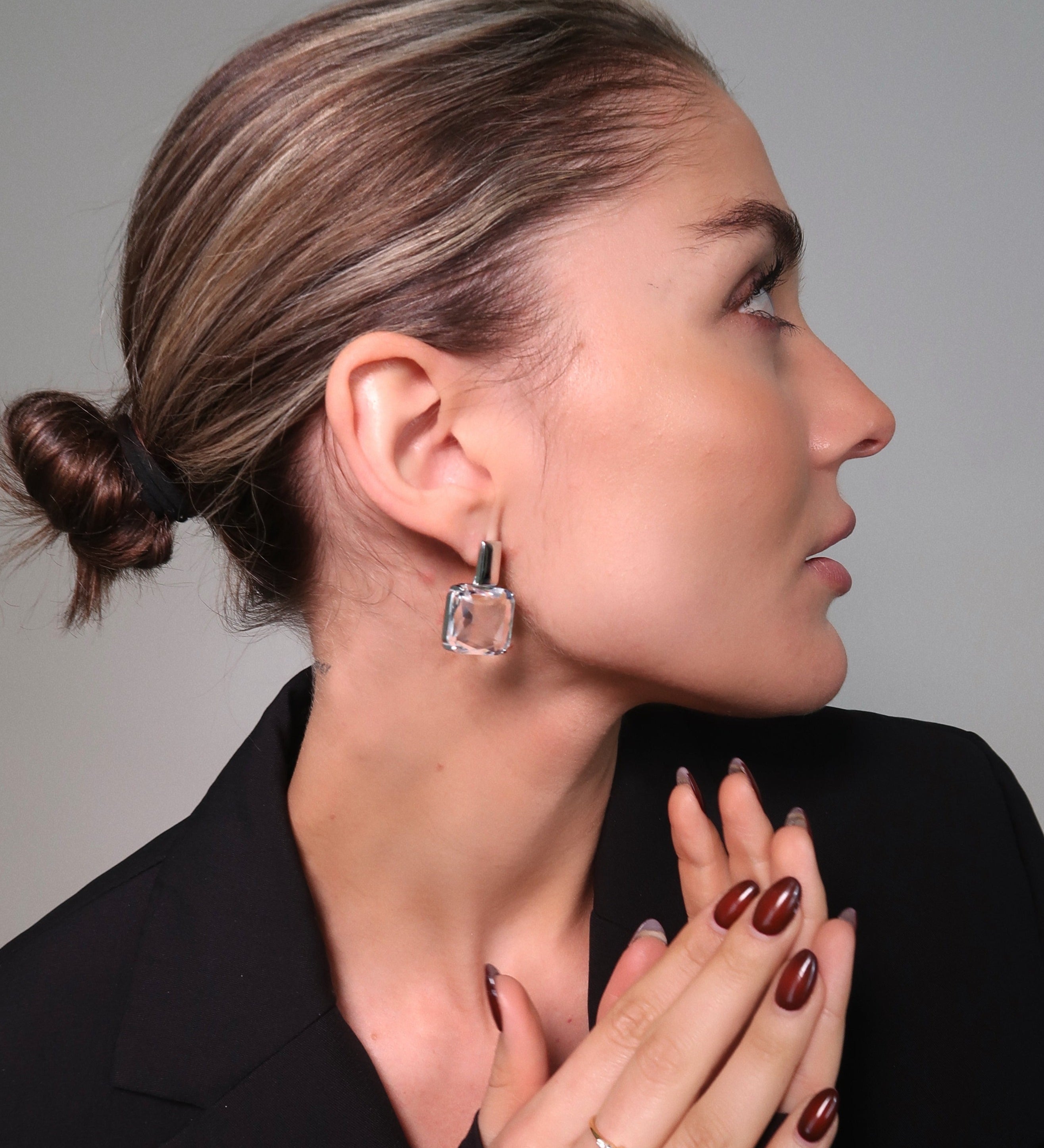 Elina Earrings silver